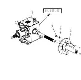 87744667 - коробка привода