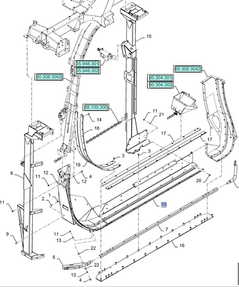 87648911 - пластина скольжения