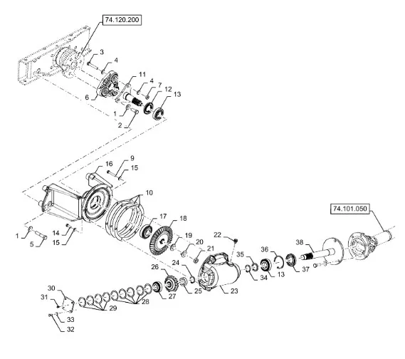 48187134 - Коробка привода